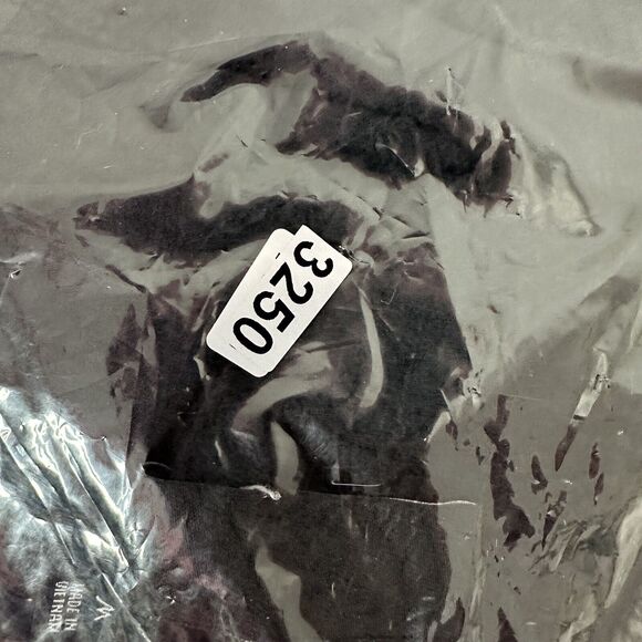 Focus Casual Life Shirt Top Womens Medium Black Gauze Minimalist Pockets Boxy - Picture 12 of 12